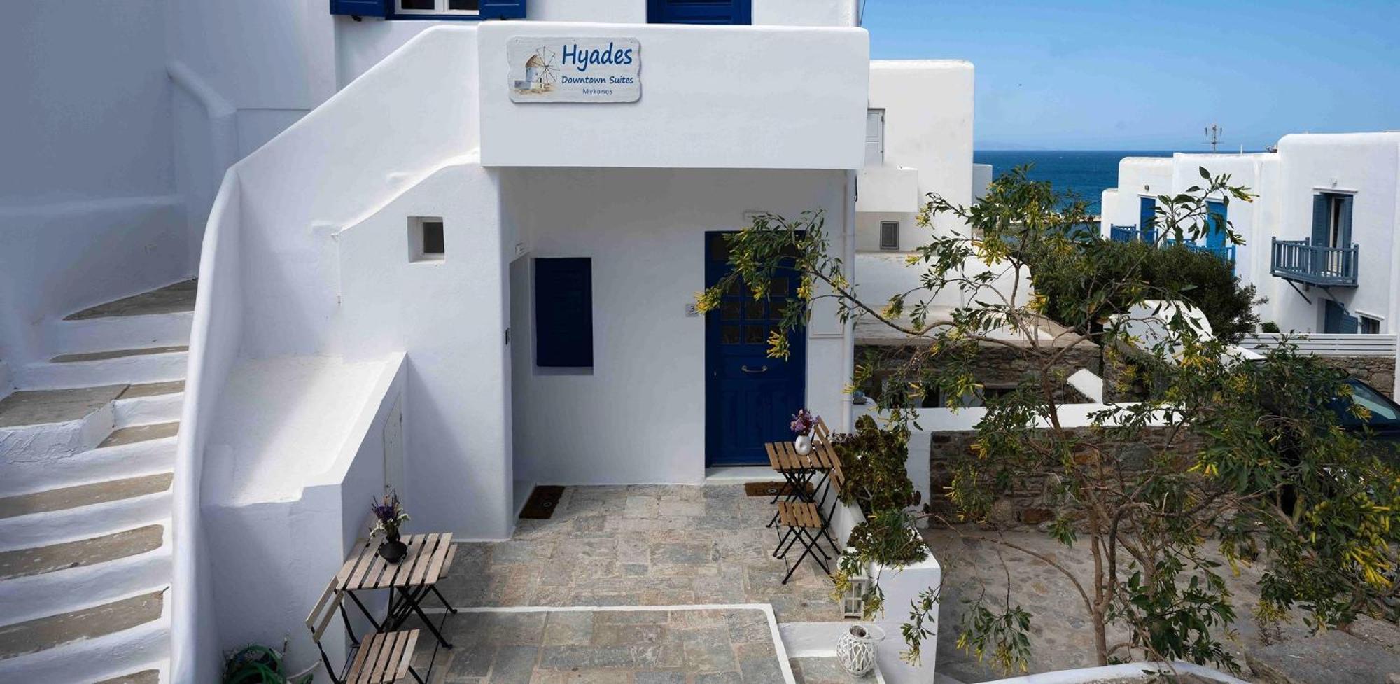 Hyades - Downtown Suites, Mykonos Town Exteriér fotografie